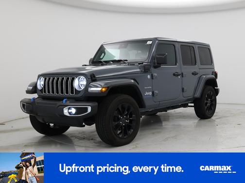 Gray 2024 Jeep Wrangler 4xe Sahara