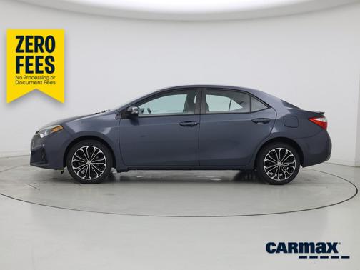 Gray 2015 Toyota Corolla S Plus