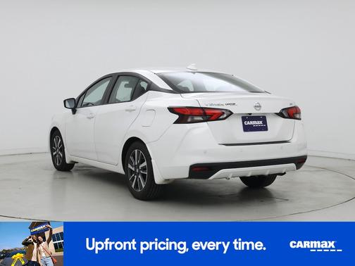 White 2021 Nissan Versa SV