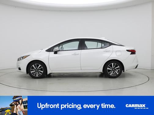 White 2021 Nissan Versa SV