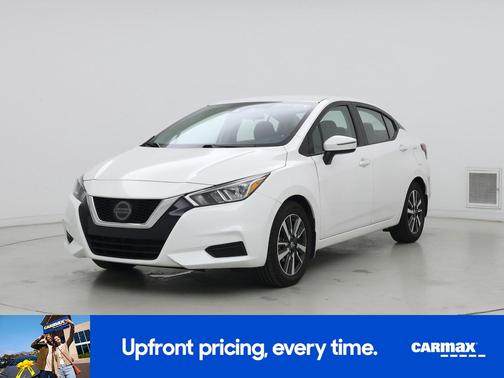 White 2021 Nissan Versa SV
