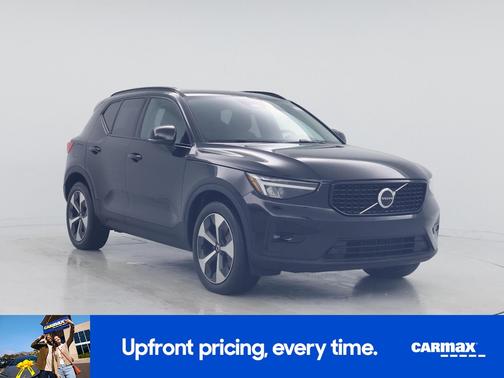 Black 2023 Volvo XC40 B4 Ultimate Dark Theme