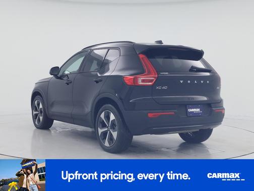 Black 2023 Volvo XC40 B4 Ultimate Dark Theme