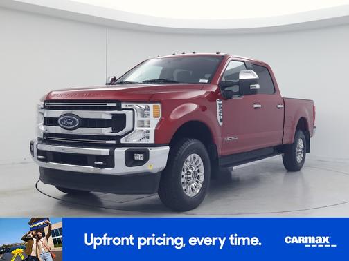 Red 2020 Ford F-250 XLT
