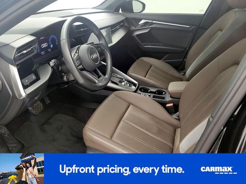 Black 2022 Audi A3 Premium