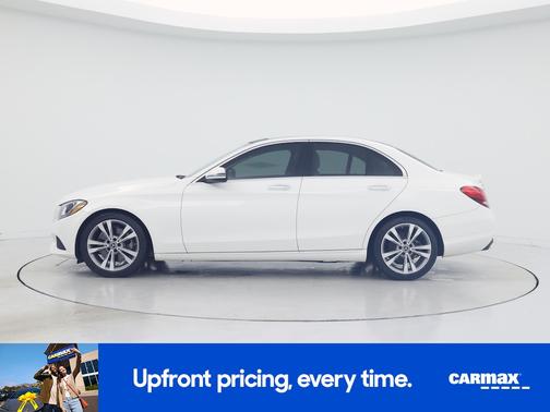 White 2018 Mercedes-Benz C-Class