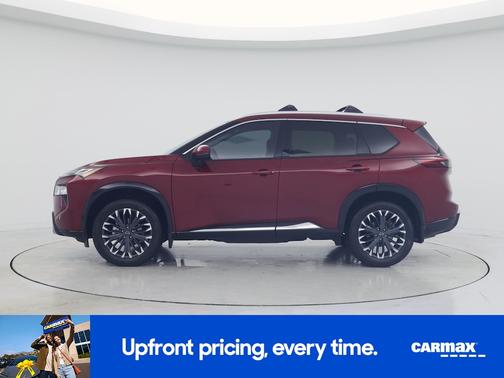 Red 2026 Nissan Rogue Platinum