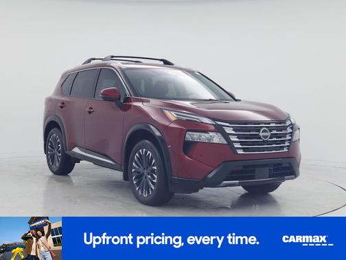 Red 2026 Nissan Rogue Platinum