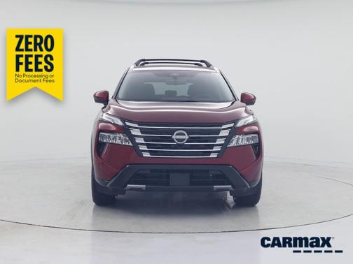Red 2026 Nissan Rogue Platinum