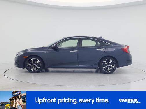 Blue 2018 Honda Civic Touring
