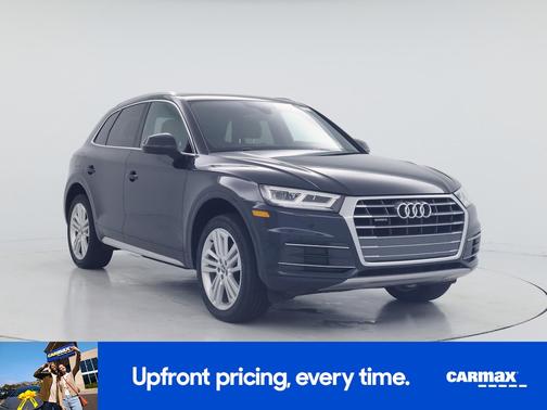 Blue 2018 Audi Q5 Premium Plus