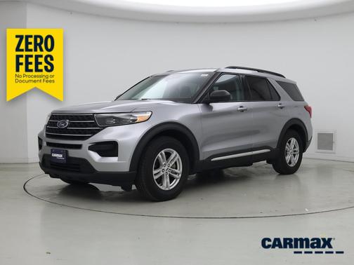 Silver 2022 Ford Explorer XLT