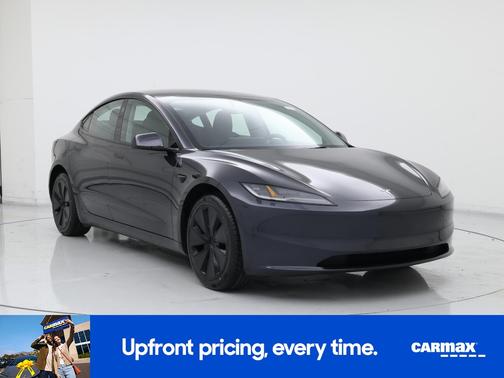 Gray 2025 Tesla Model 3 Long Range