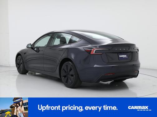 Gray 2025 Tesla Model 3 Long Range