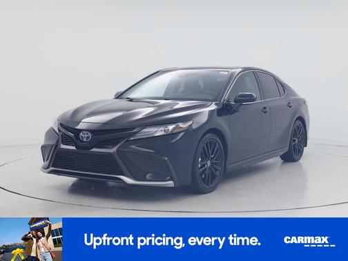 Black 2023 Toyota Camry Hybrid XSE