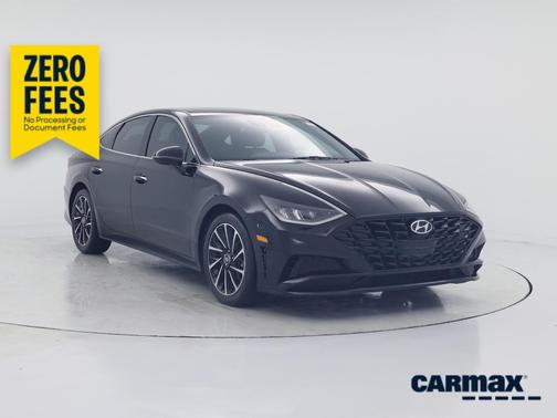 Black 2020 Hyundai SONATA SEL Plus