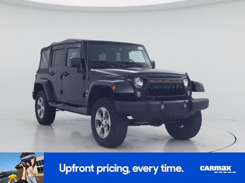 Black 2016 Jeep Wrangler Unlimited Sahara