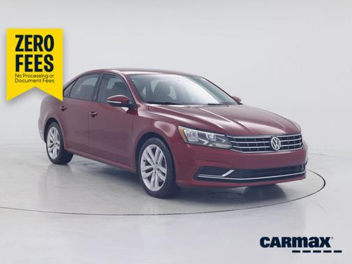 Red 2019 Volkswagen Passat Wolfsburg Edition