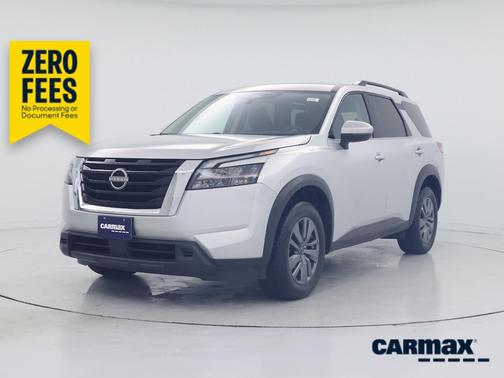 Silver 2025 Nissan Pathfinder SV
