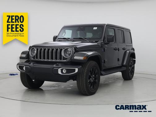 Gray 2025 Jeep Wrangler 4xe Sahara