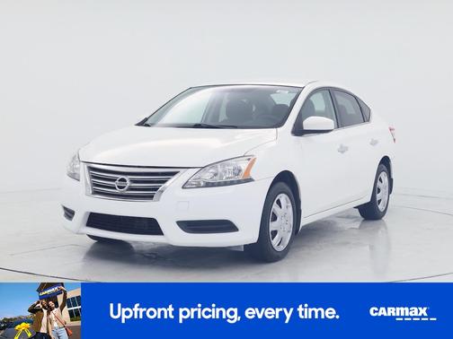 White 2015 Nissan Sentra SV