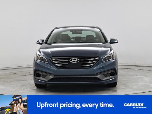 Blue 2017 Hyundai SONATA Limited