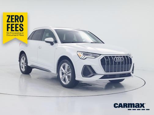 White 2022 Audi Q3 S-Line Premium Plus