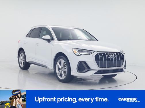 White 2022 Audi Q3 S-Line Premium Plus