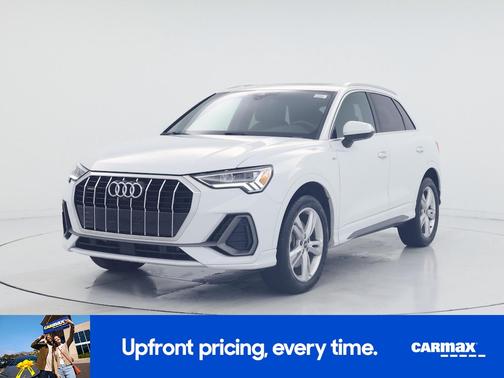 White 2022 Audi Q3 S-Line Premium Plus