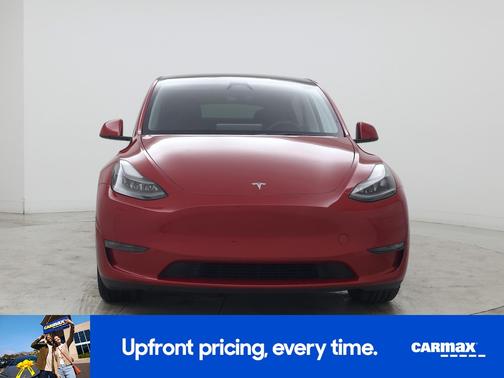 Red 2023 Tesla Model Y Long Range