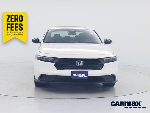 White 2025 Honda Accord Hybrid Sport
