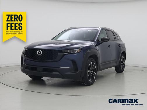 Blue 2025 Mazda CX-50 Hybrid Premium Plus