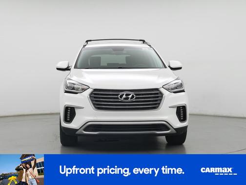 White 2017 Hyundai SANTA FE SE