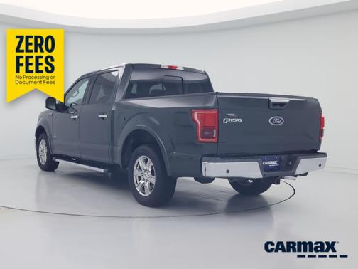 Green 2015 Ford F-150 Lariat
