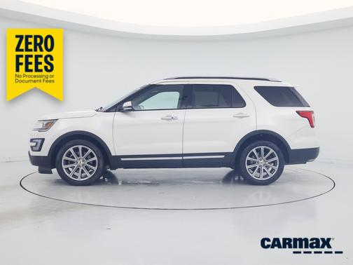 White 2017 Ford Explorer Limited