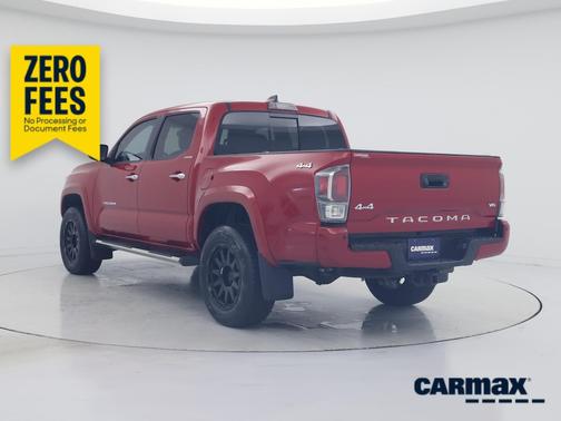 Red 2020 Toyota Tacoma Limited