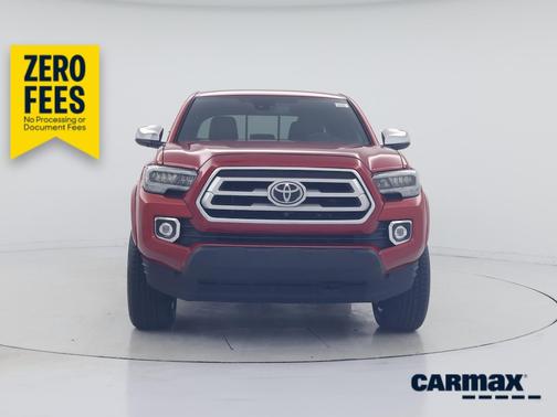 Red 2020 Toyota Tacoma Limited