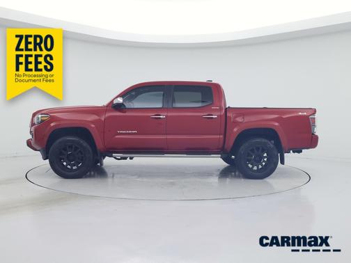 Red 2020 Toyota Tacoma Limited