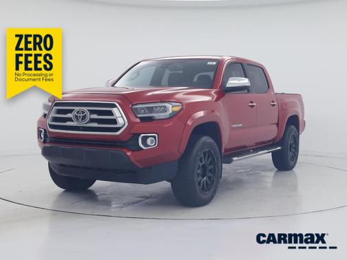 Red 2020 Toyota Tacoma Limited