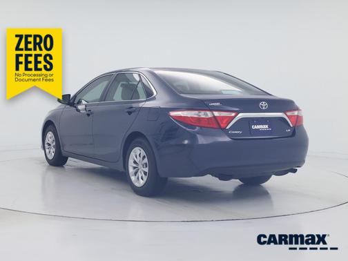 Blue 2017 Toyota Camry LE