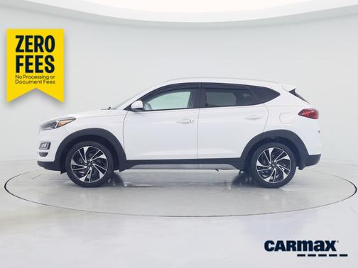 White 2021 Hyundai TUCSON Sport