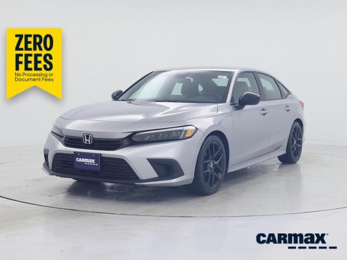 Silver 2023 Honda Civic Sport