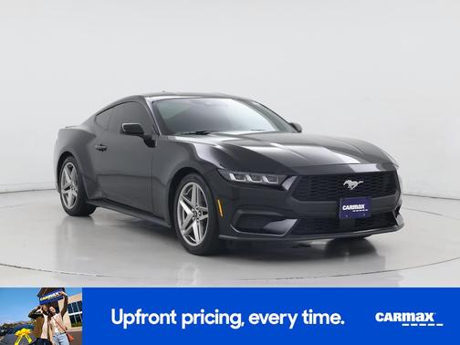 Black 2024 Ford Mustang Ecoboost Premium