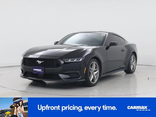 Black 2024 Ford Mustang Ecoboost Premium