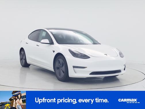 White 2021 Tesla Model 3 Standard Range Plus