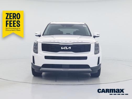 White 2022 Kia Telluride EX