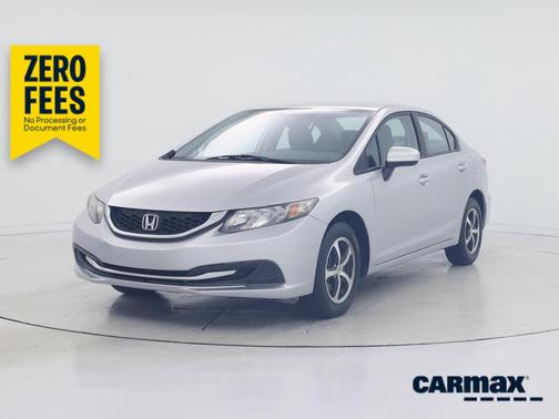 Silver 2015 Honda Civic SE