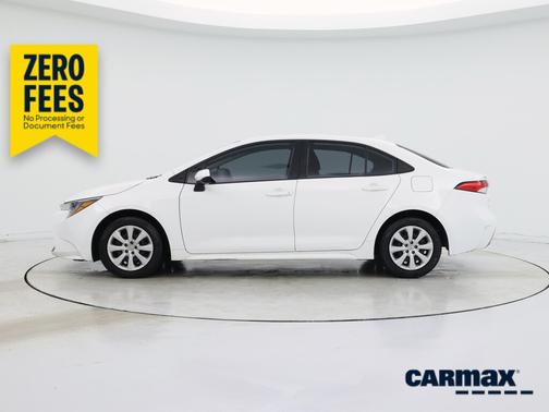 White 2020 Toyota Corolla LE