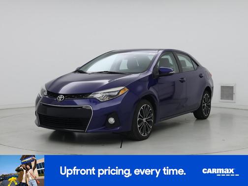 Blue 2016 Toyota Corolla S Premium