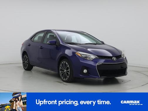 Blue 2016 Toyota Corolla S Premium